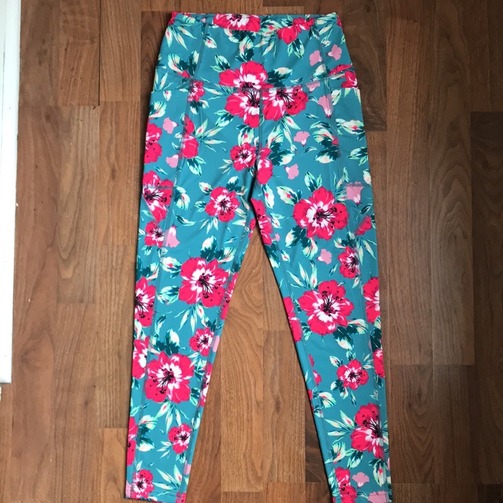 NICOLE MILLER NEW YORK 2 Side Pockets Leggings-Size M Medium